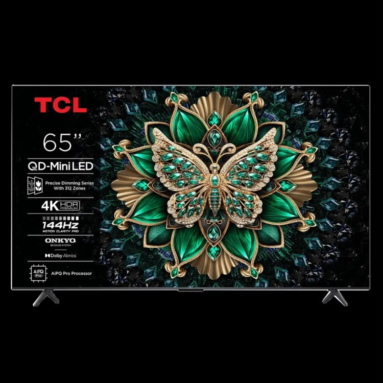 TCL QLED 65C6K QD-Mini Led 4K Smart Television